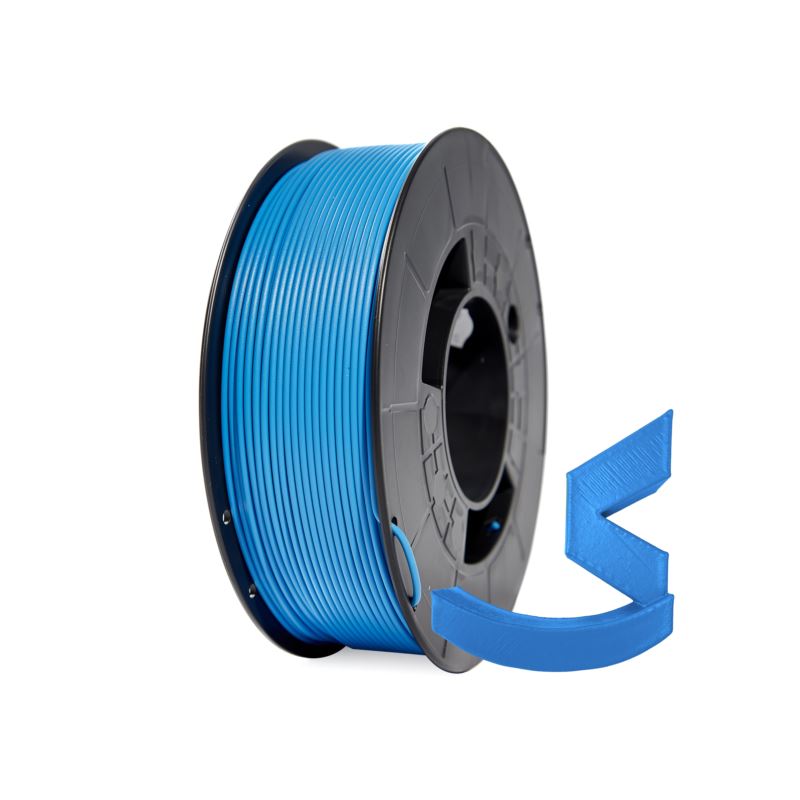 PLA-HD 1.75 mm  /Azul Celeste / Sky Blue / Blu Cielo / 1 Kg/ Winkle in stampa 3d